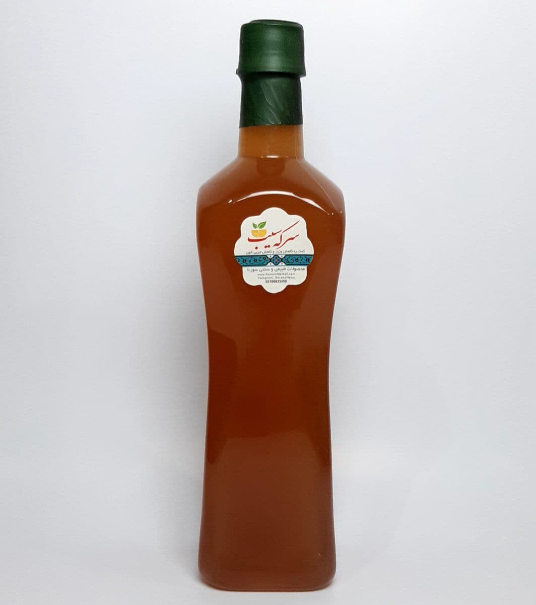 سرکه سیب طبیعی یک لیتری