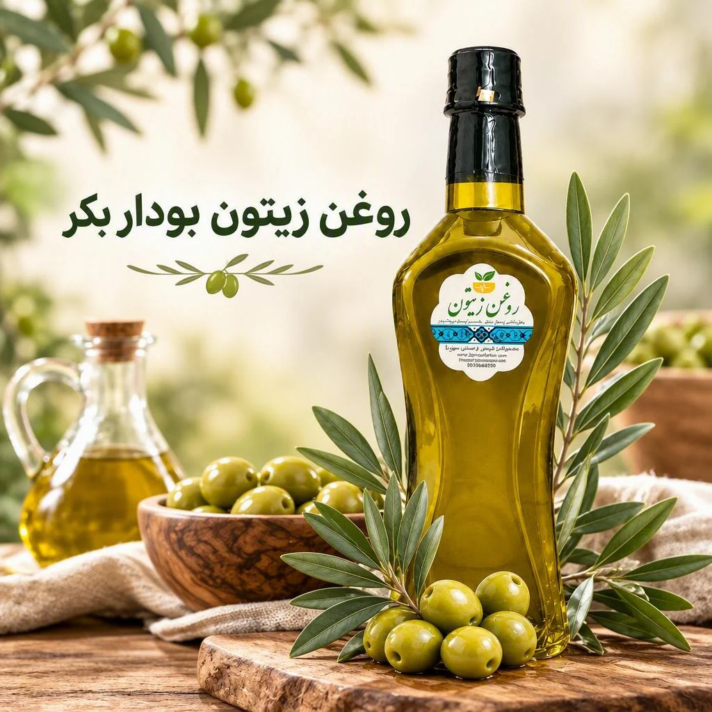 روغن زیتون بودار بکر