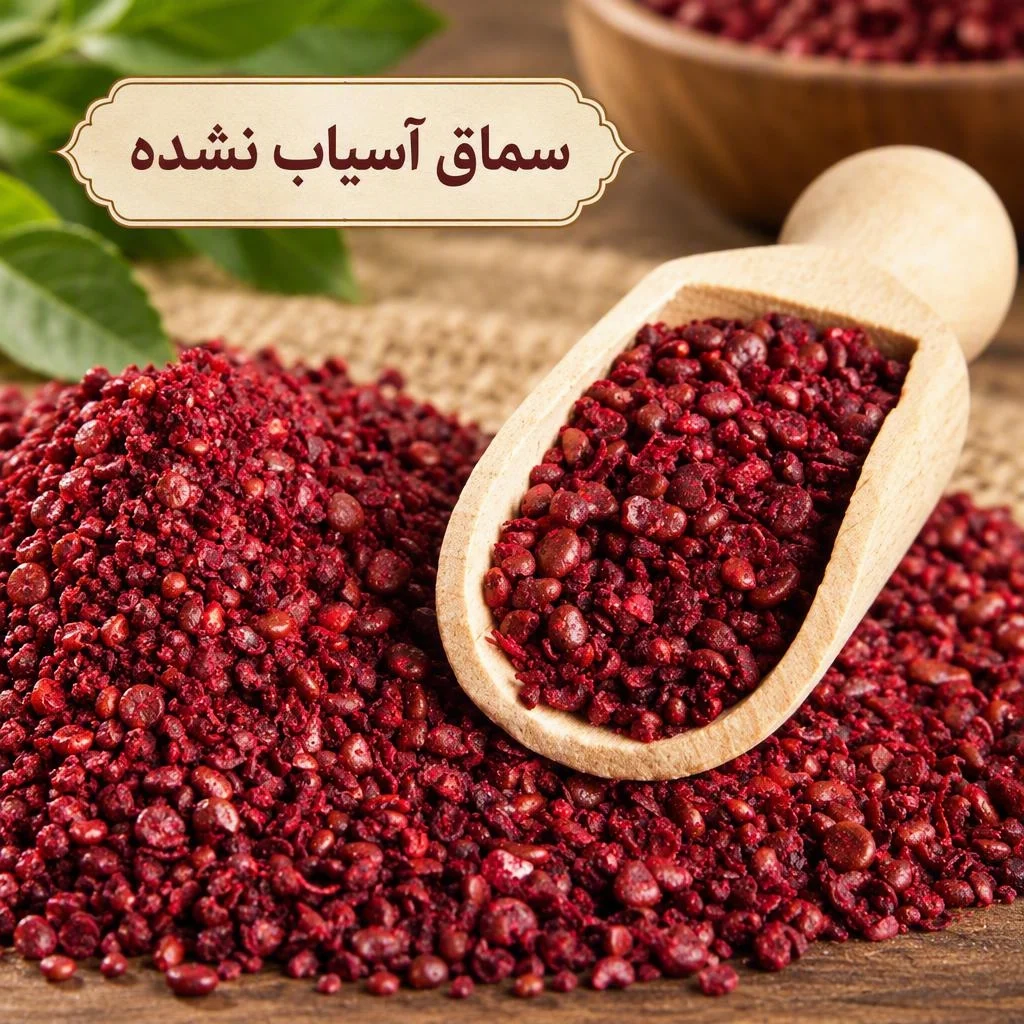 سماق آسیاب نشده