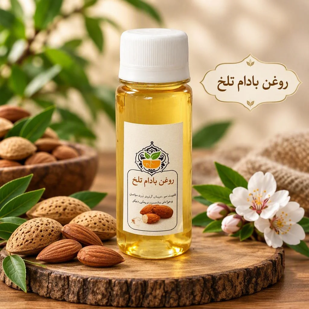 روغن بادام تلخ