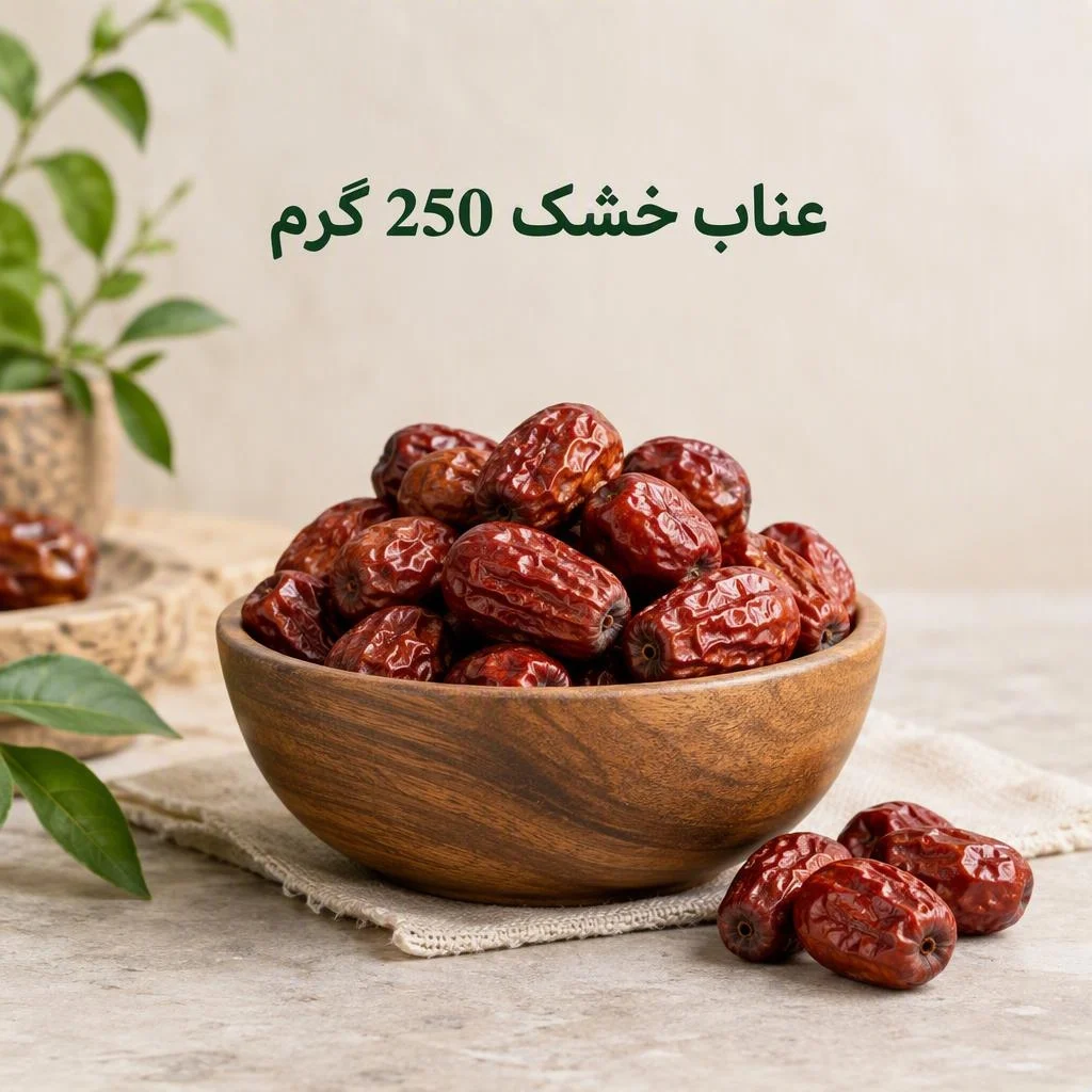 عناب خشک 250 گرم